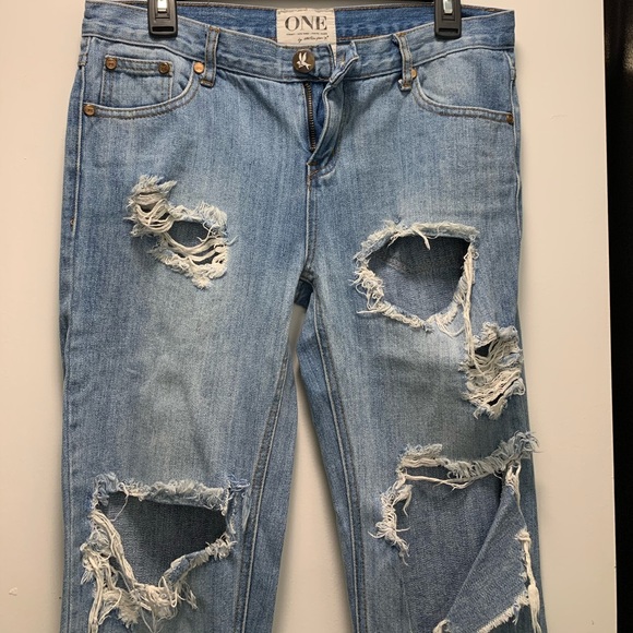 One Teaspoon Awesome Baggies - Picture 7 of 13